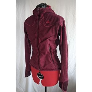 Adidas Jacket with Fuzzy Fleece Lining